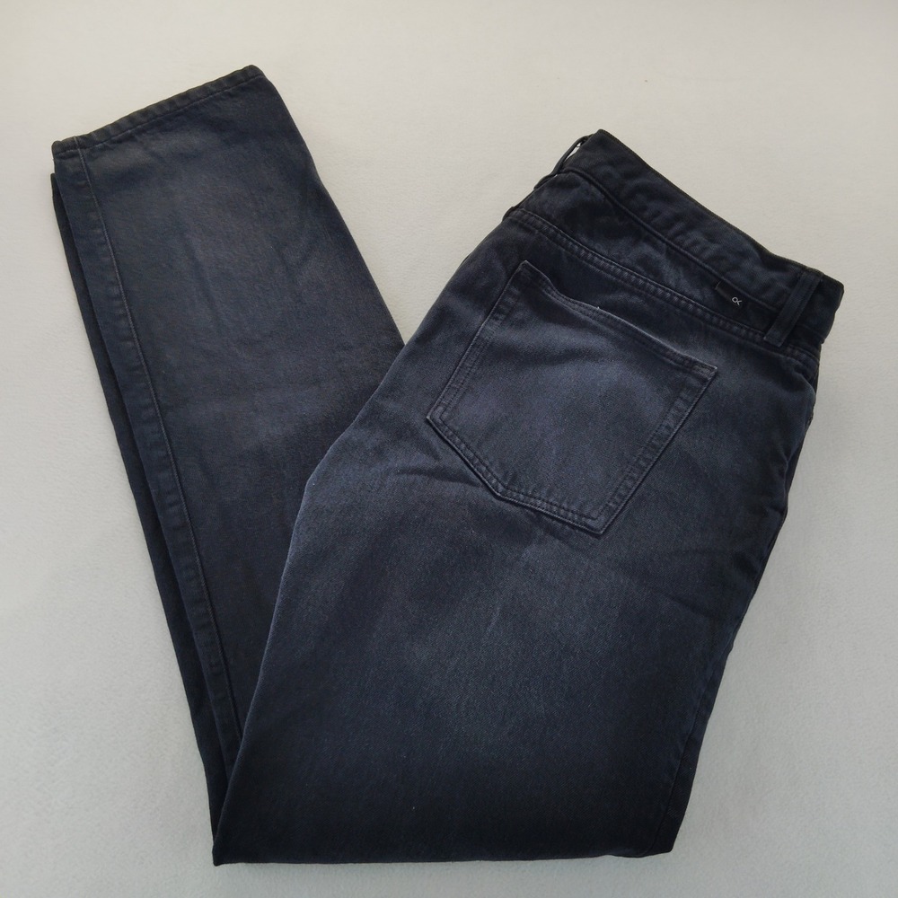 Outerknown S.E.A. Jeans Mens 36x34 Black Excellent Drifter Tapered Fit Denim
